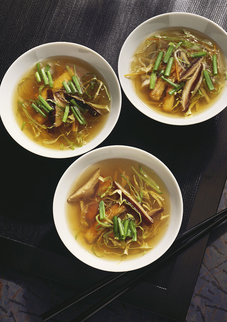 Chinese Soup with Vegetables