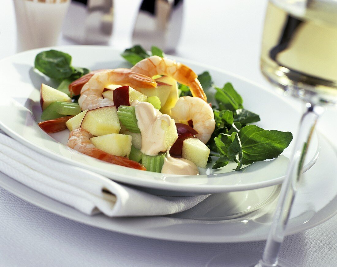 Salad with Shrimp