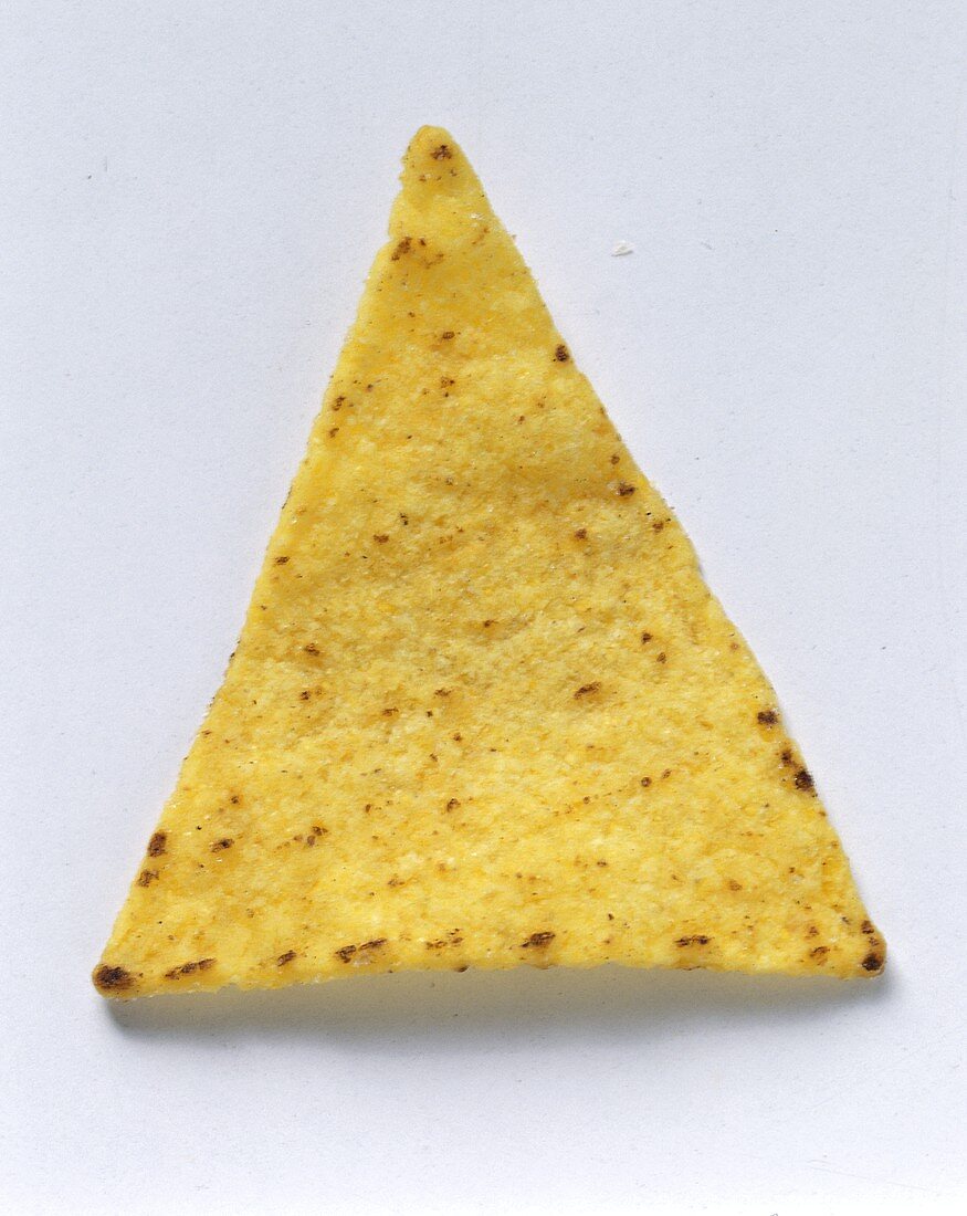 Dreieckiger Tortilla-Chip