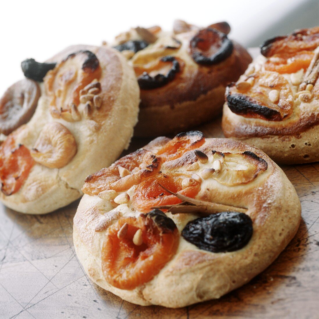Sweet Pastries with Dried Fruits