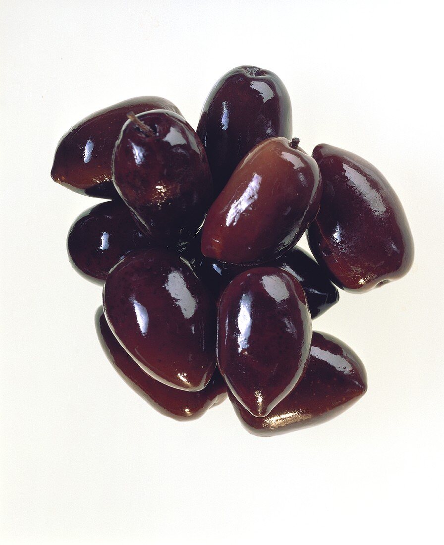 Pile of Black Olives