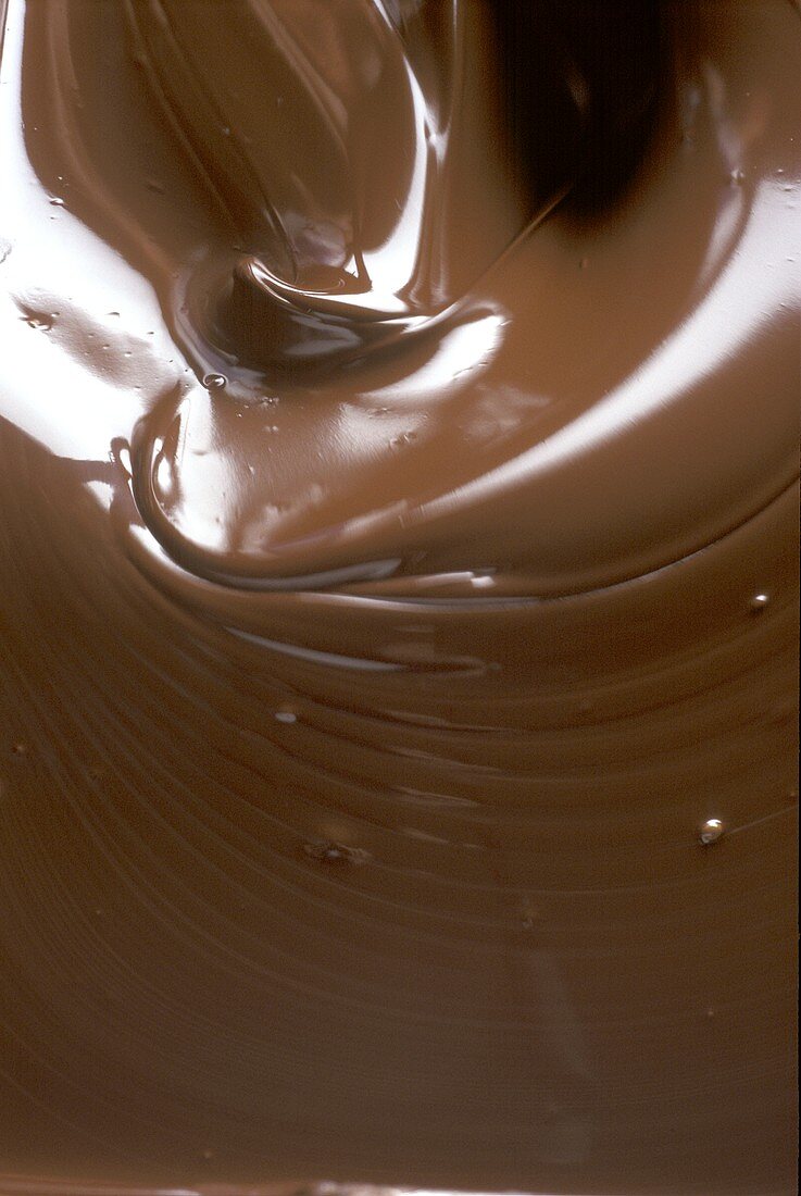 Melted Chocolate Close Up