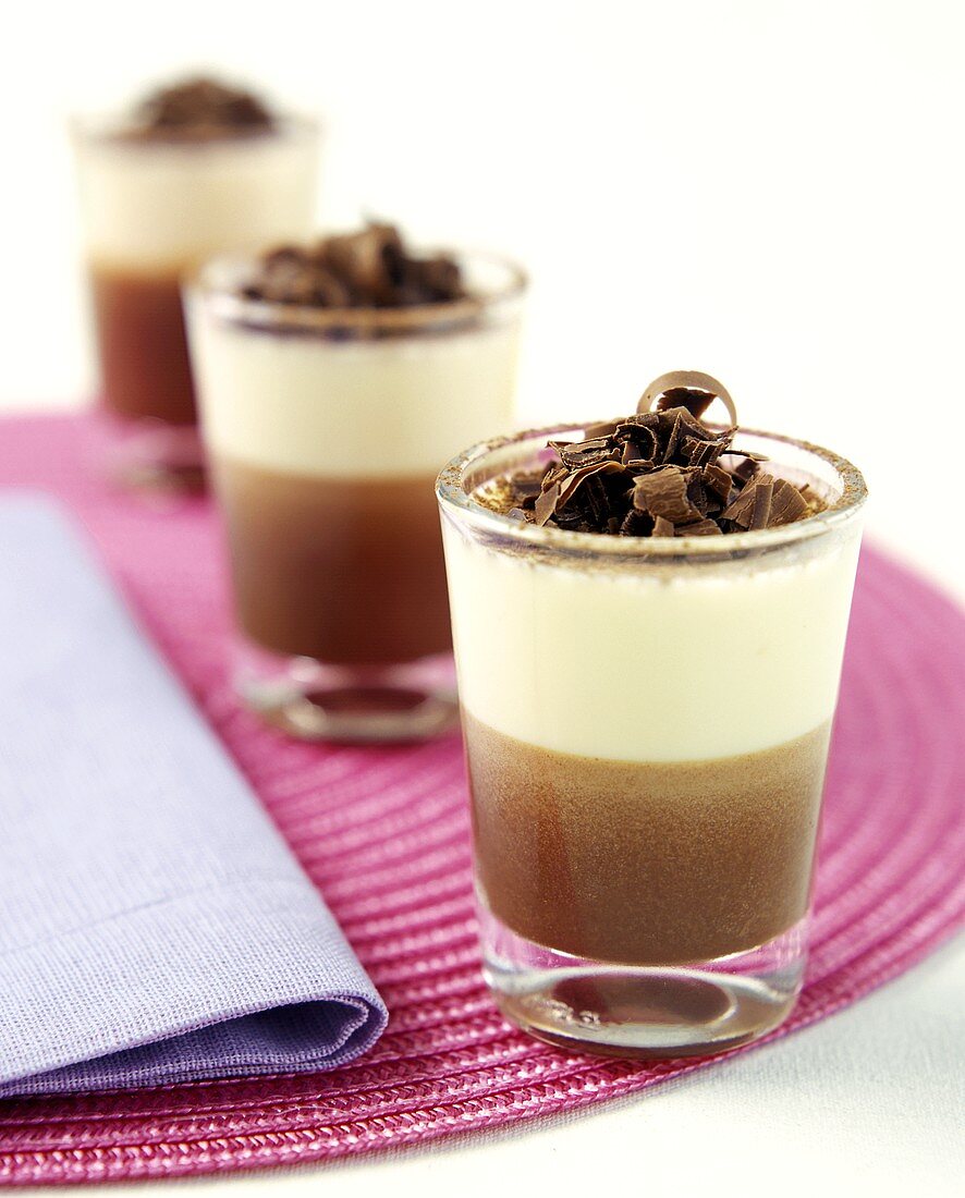 Mousse au Chocolat with Grated Chocolate