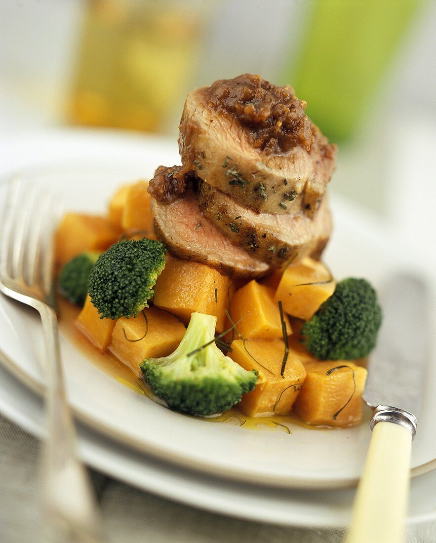 Lamb Fillet with Vegetables