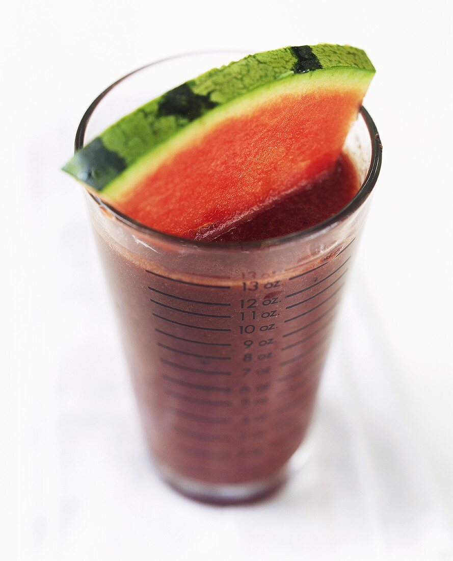 Blueberry and melon drink