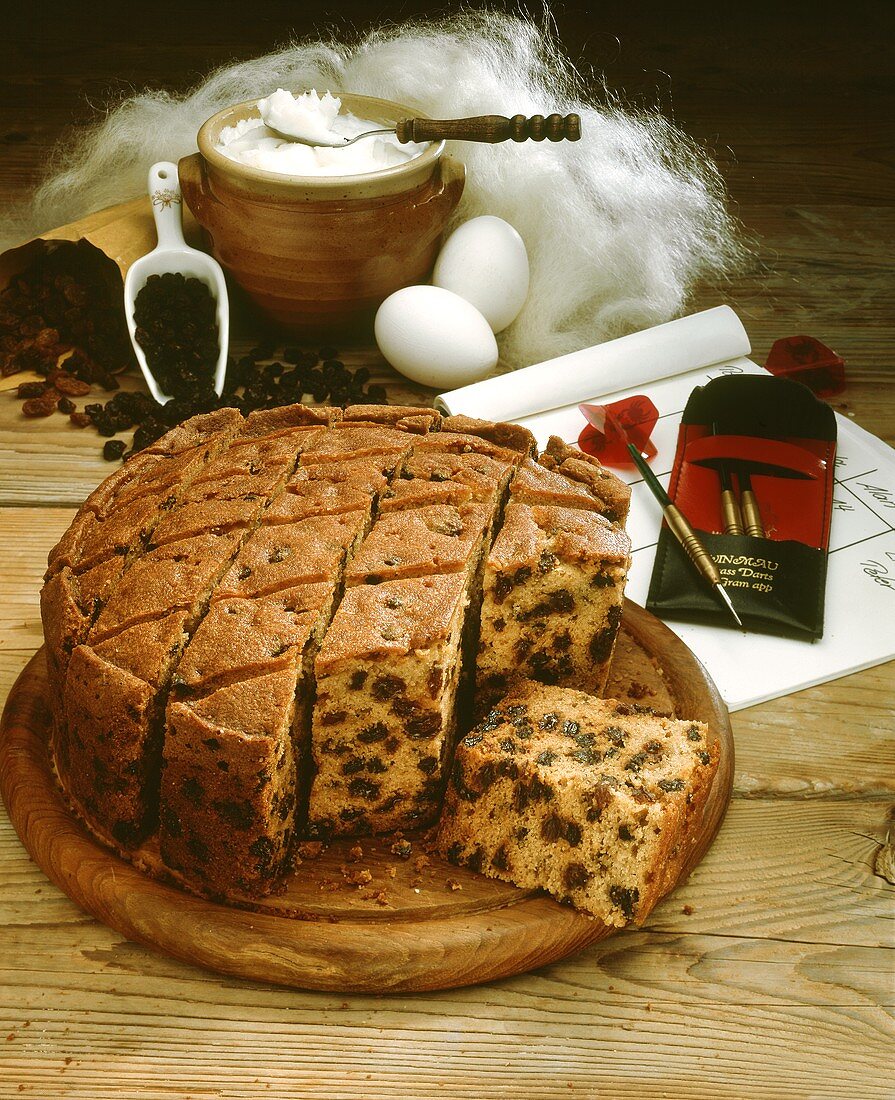 Fruit cake (Bara Brith) from Wales