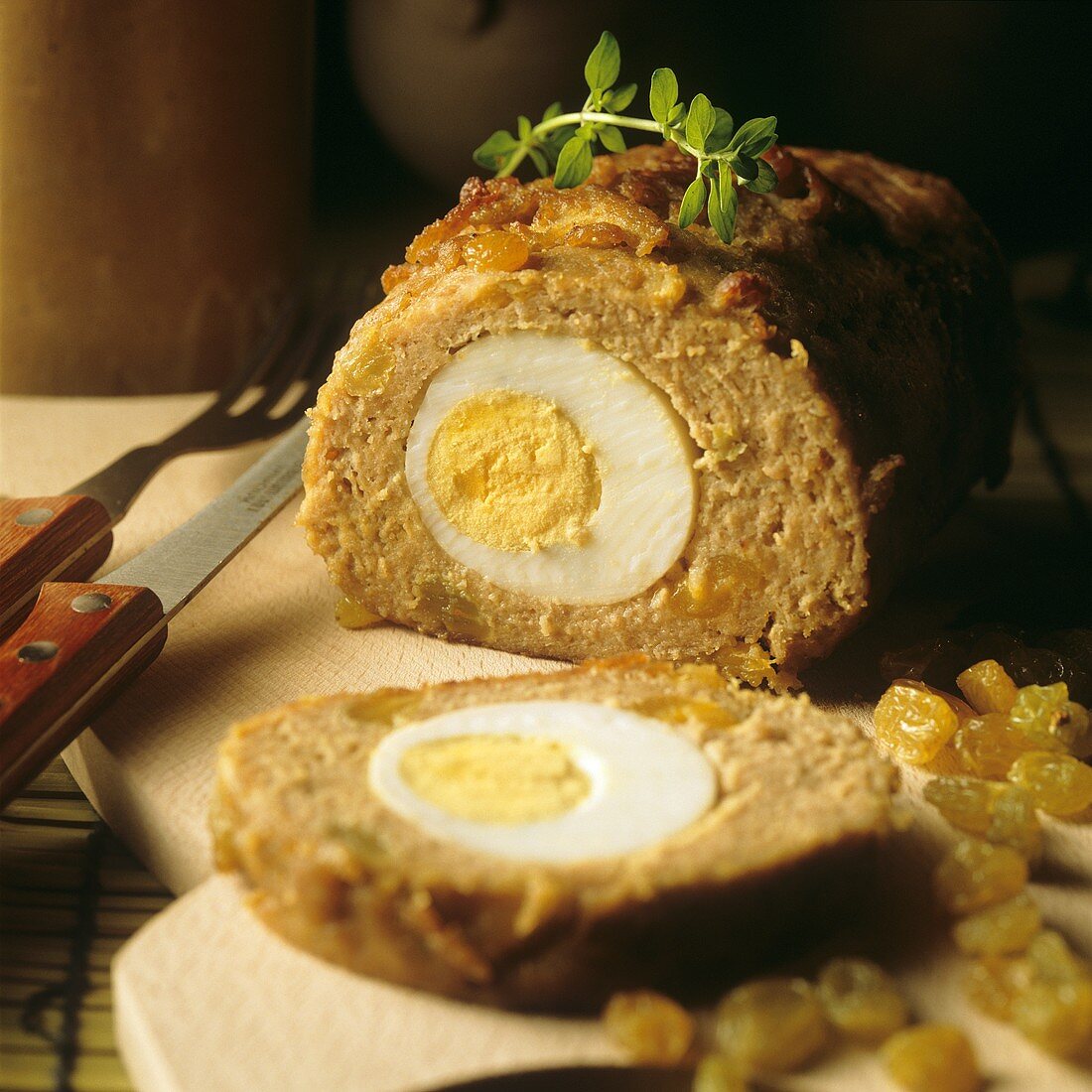 Meatloaf with egg (Falscher hase "mock hare")