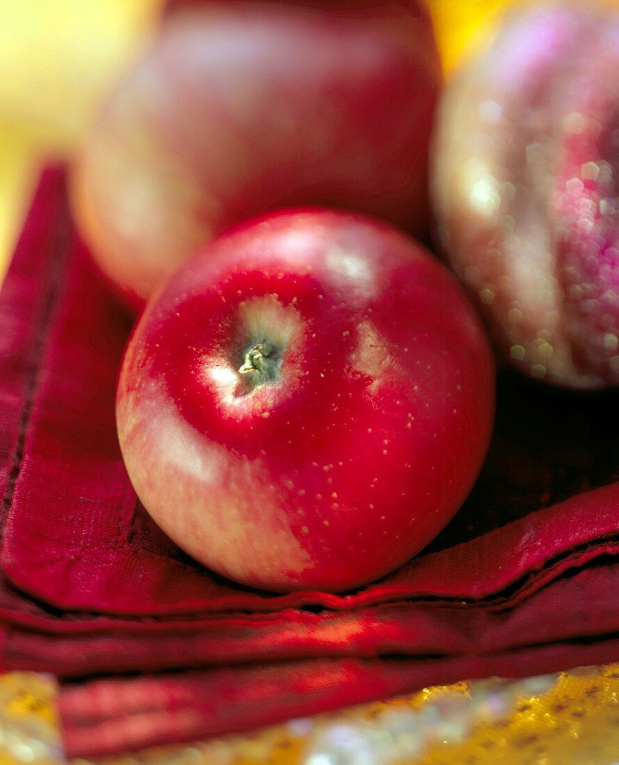 Red Christmas apple