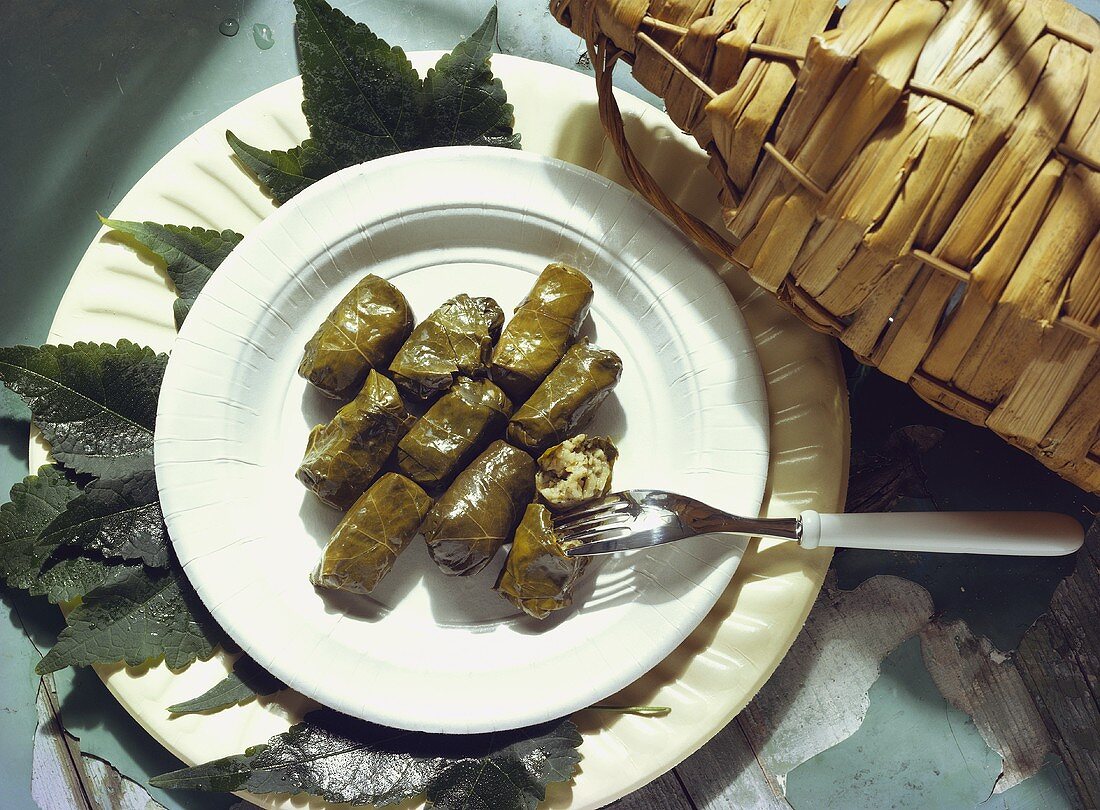 Stuffed Grape Leaves