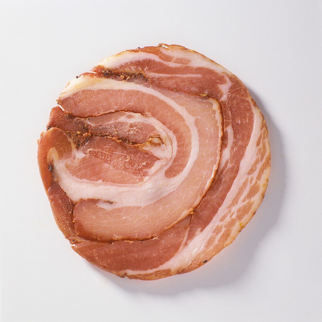 Eine Scheibe Pancetta