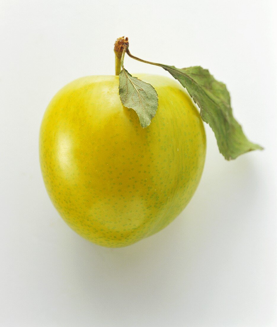 A yellow plum