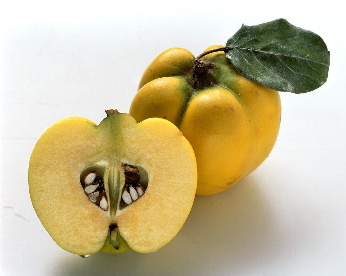 Halved Quince