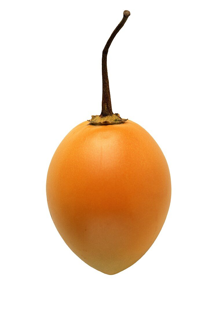 A yellow tamarillo