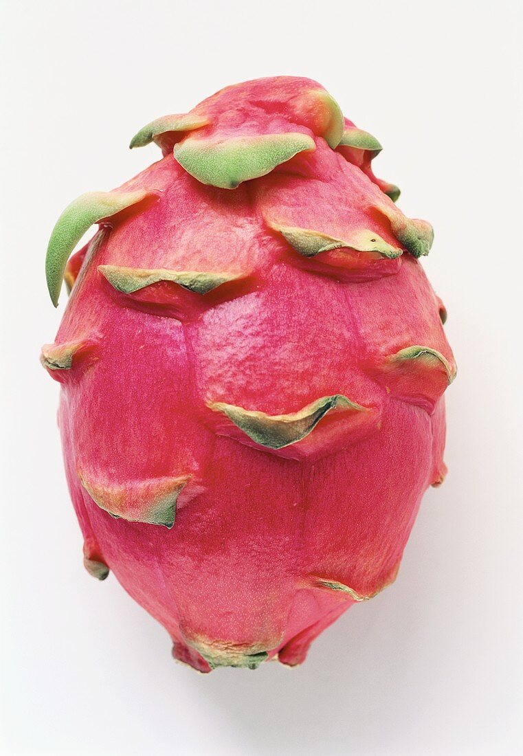 Eine rote Pitahaya