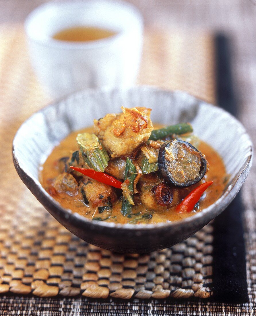 Lamm-Gemüse-Curry