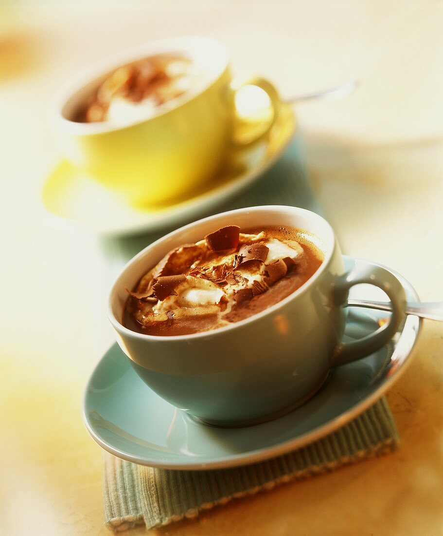 Café Chocolat (Kaffee mit Schokolade und Creme de Cacao)