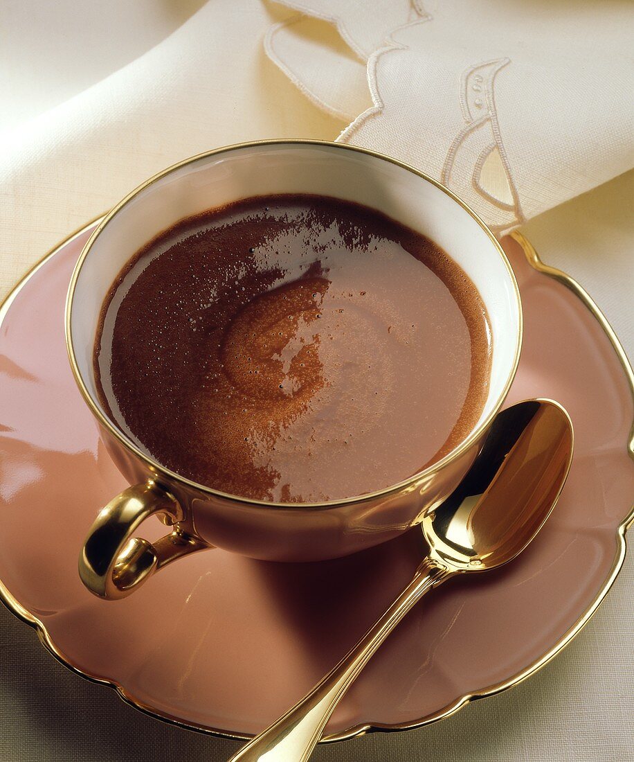 Hot chocolate, French style