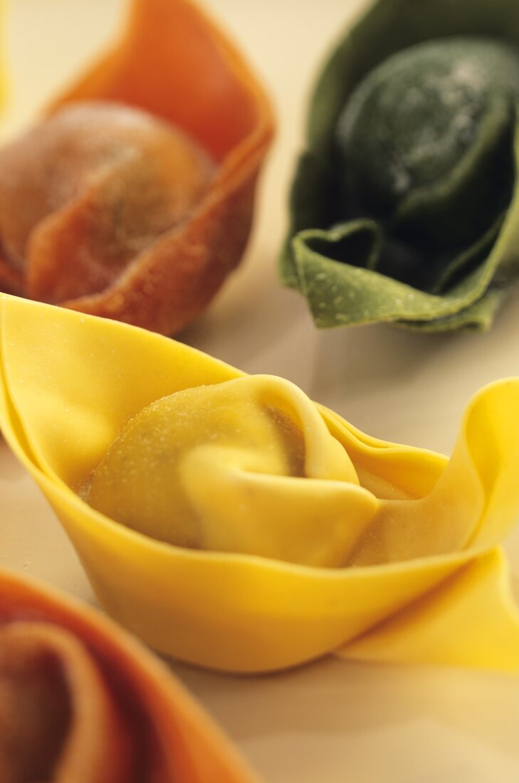 Bunte Tortellini