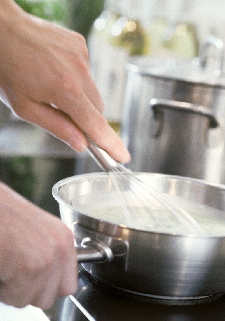 Cremesuppe zubereiten