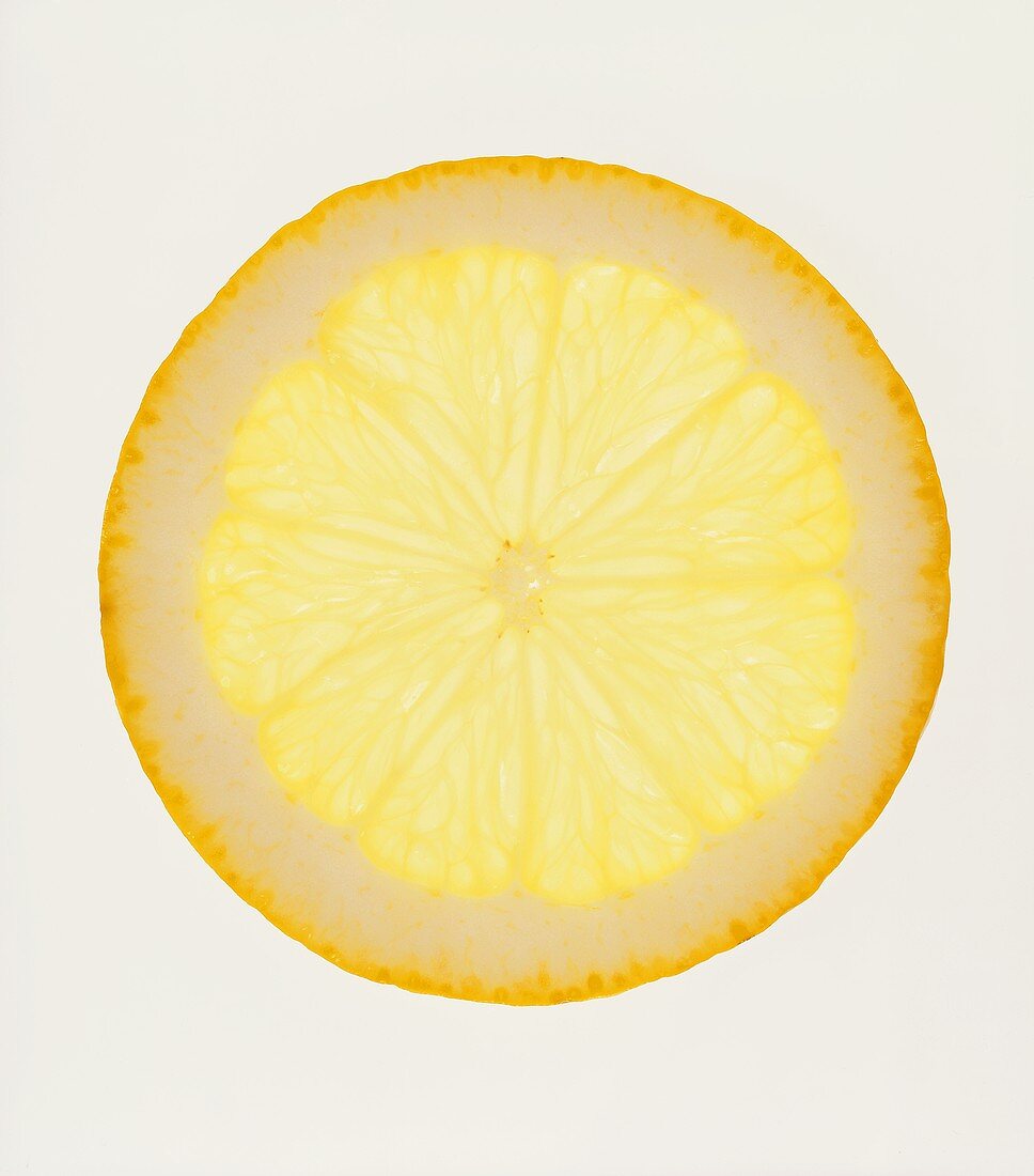 Zitronenscheibe