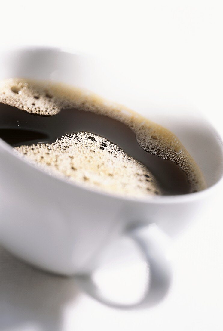 A Cup of Coffee on a Saucer