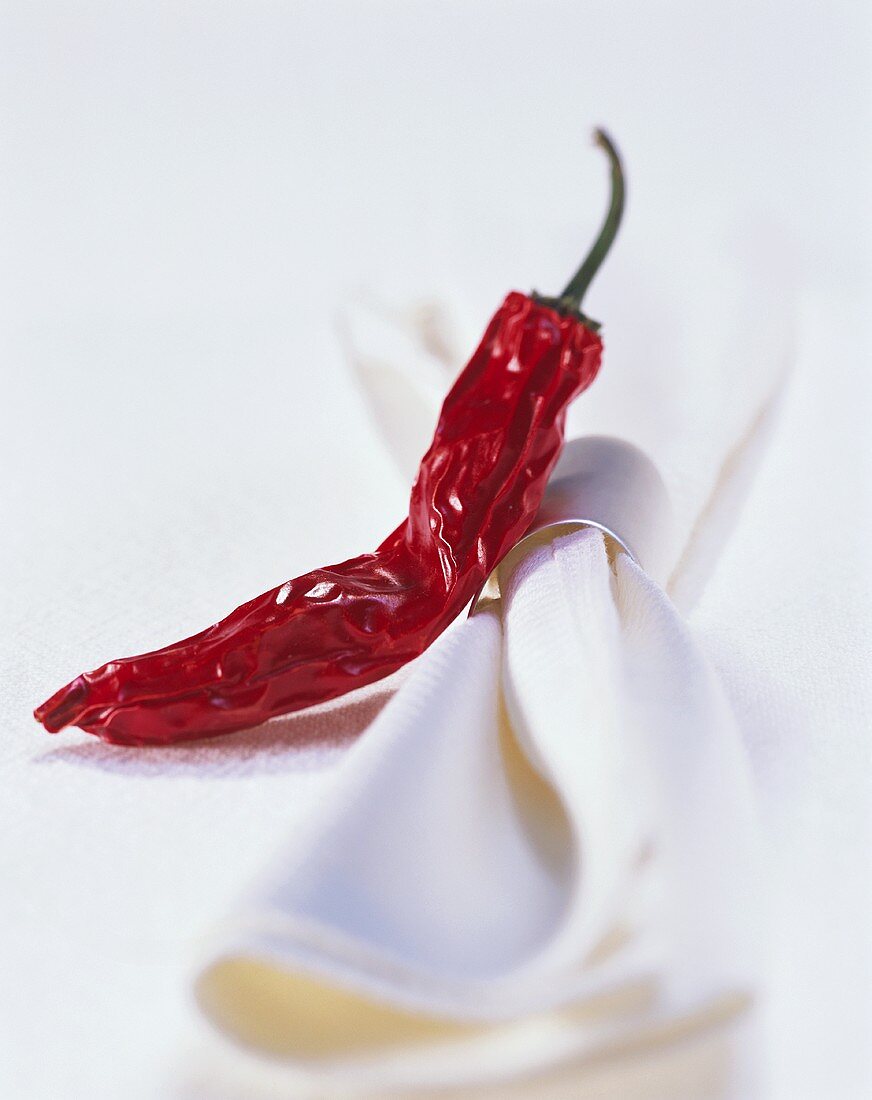 Chili pepper with napkin