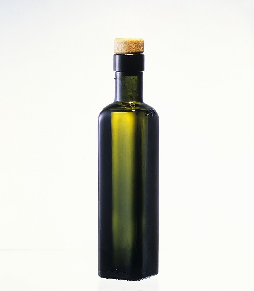 A bottle of nut oil