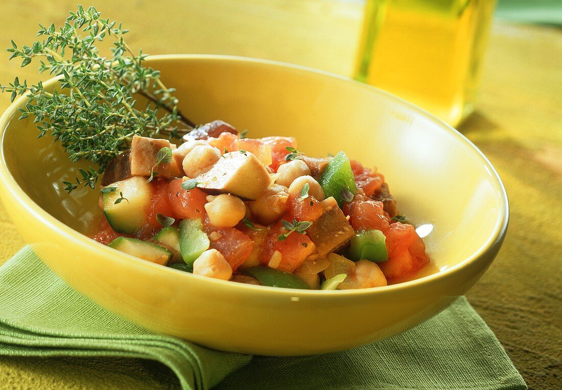 Chick Pea and Vegetable Stew