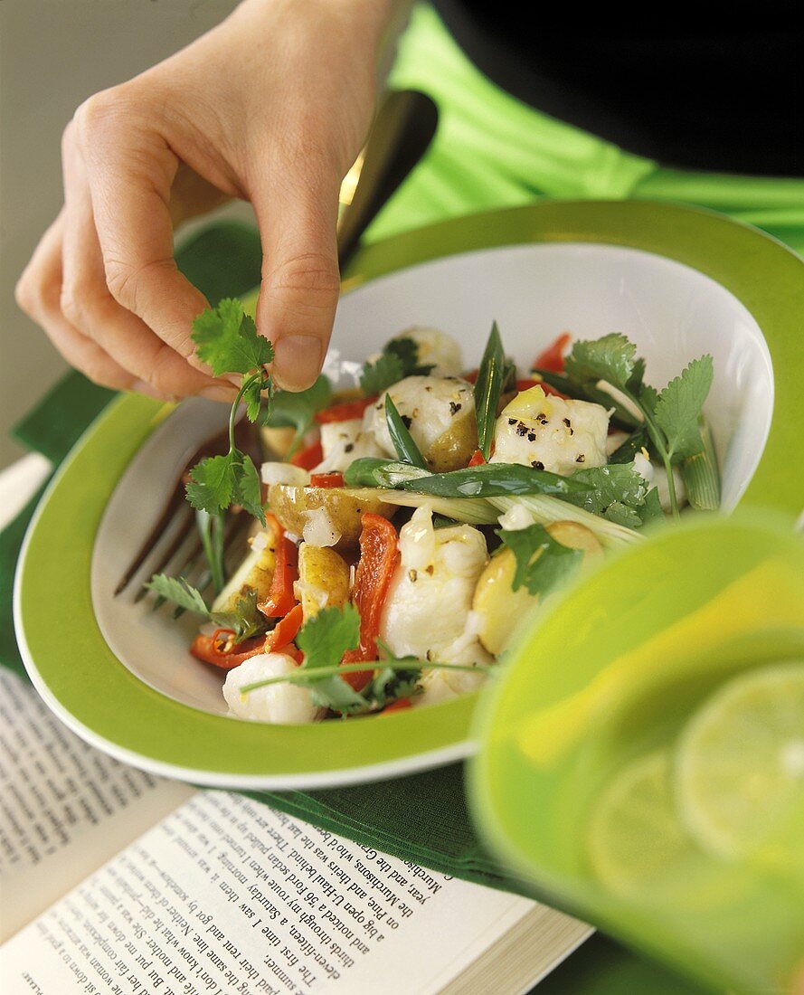 Monkfish Salad