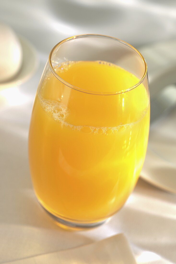 Ein Glas Orangensaft