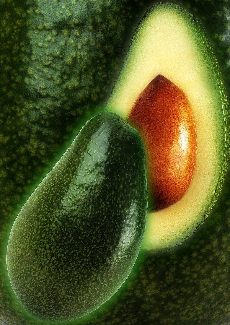 Avocados, Hintergrund: Avocadoschale