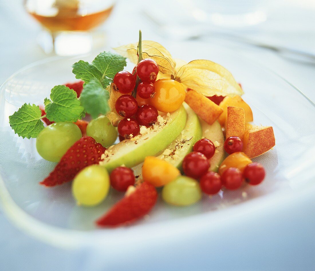 Sommerlicher Obstsalat