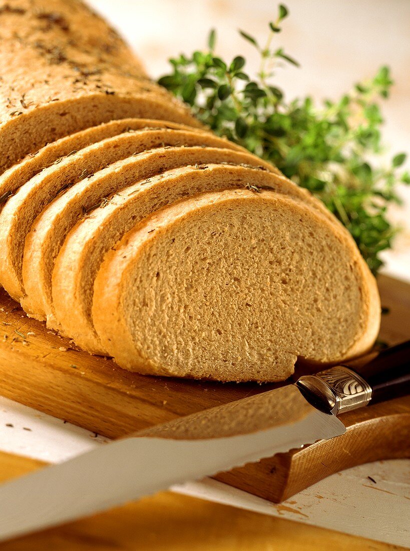 Ciabatta with thyme