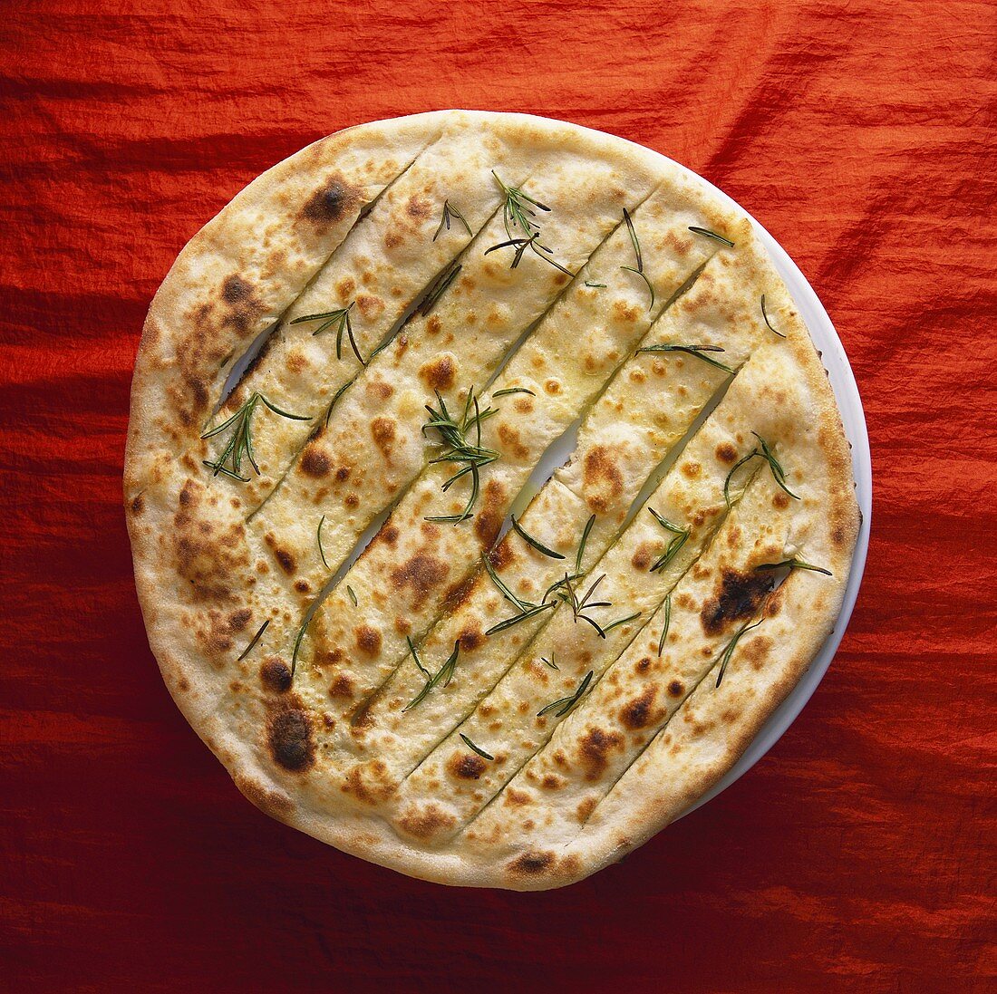 Pizza bread with rosemary