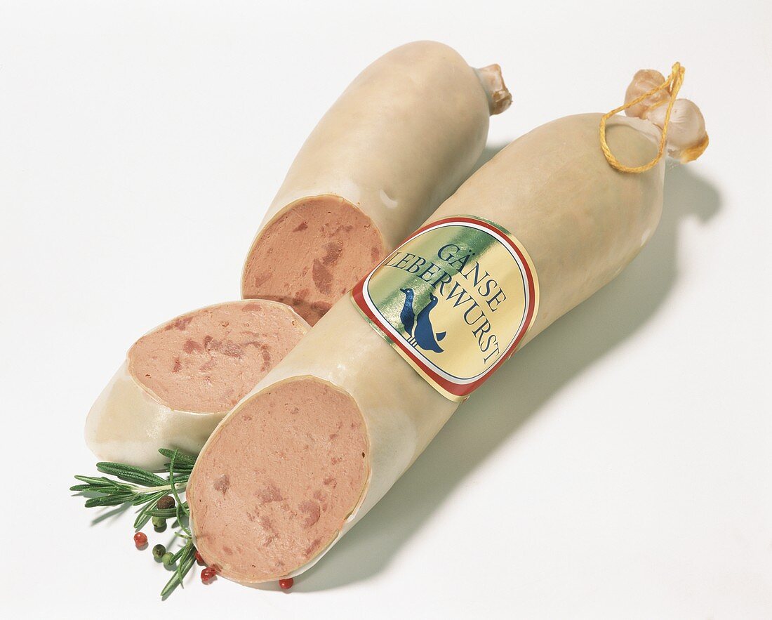 Goose liver sausage