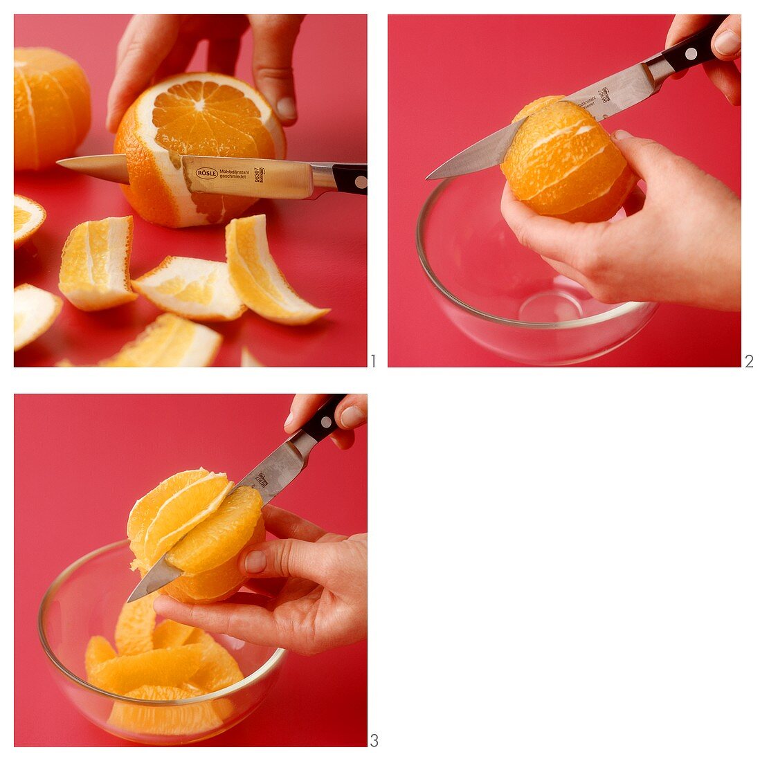 Segmenting an orange