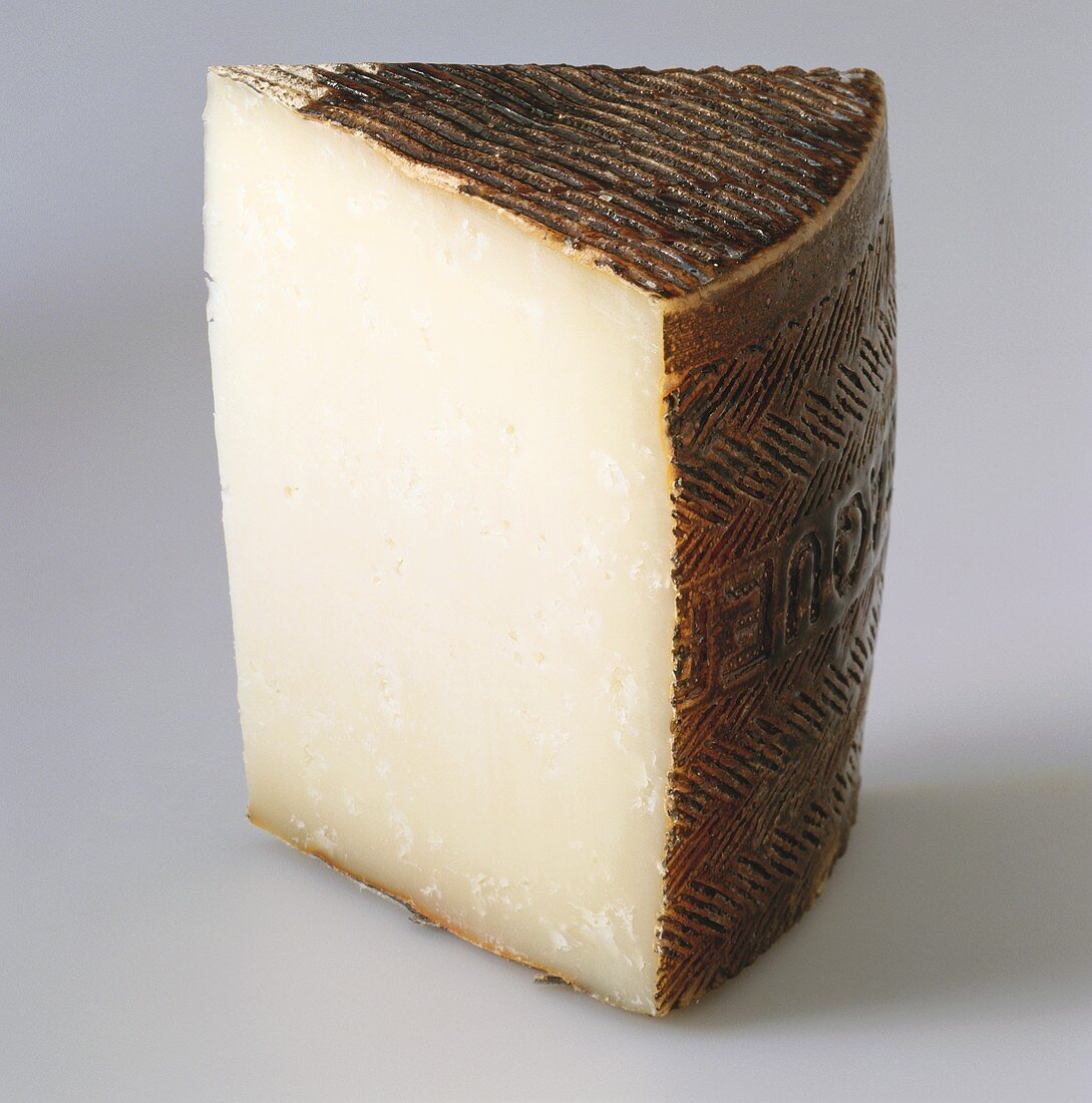 A piece of Manchego (hard Spanish cheese)