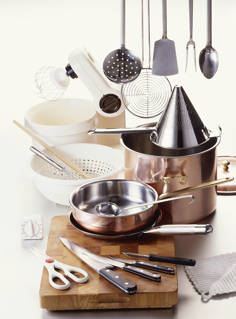 Various Kitchen Utensils