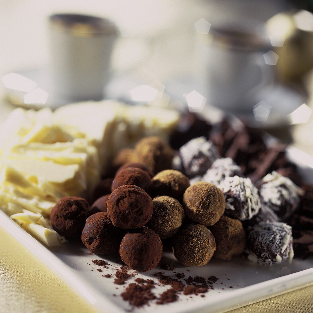 Assortment of Gourmet Chocolate Truffles