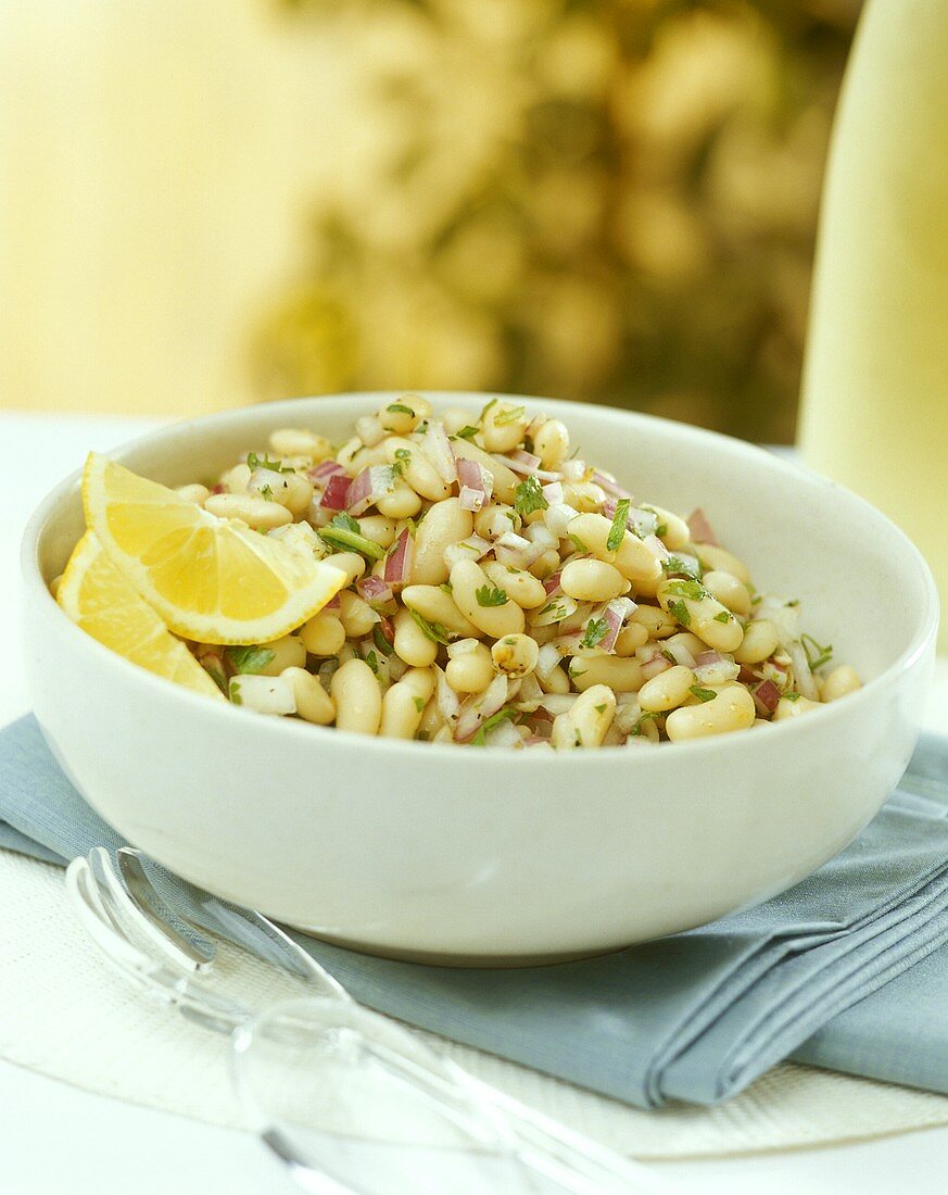 White bean salad