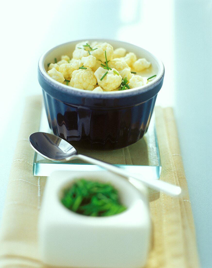 Cauliflower with chives