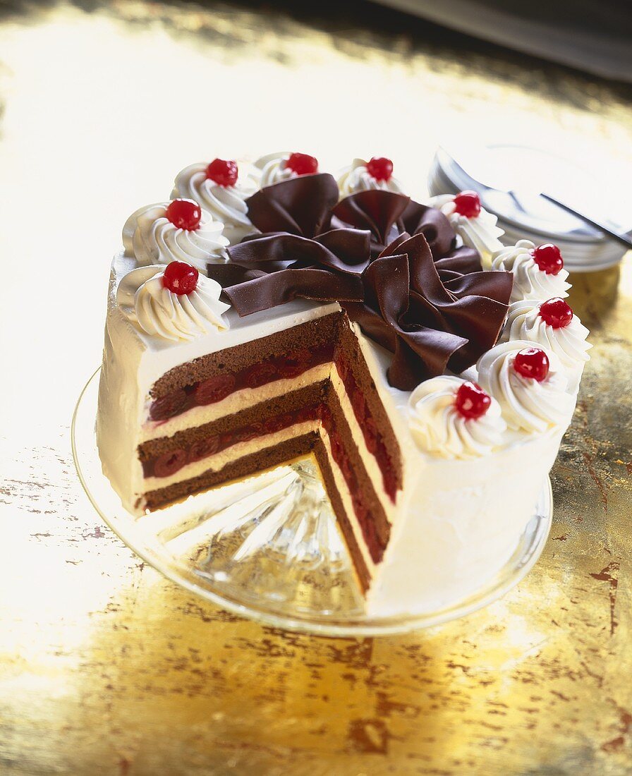 Black Forest Gateau, Piece cut