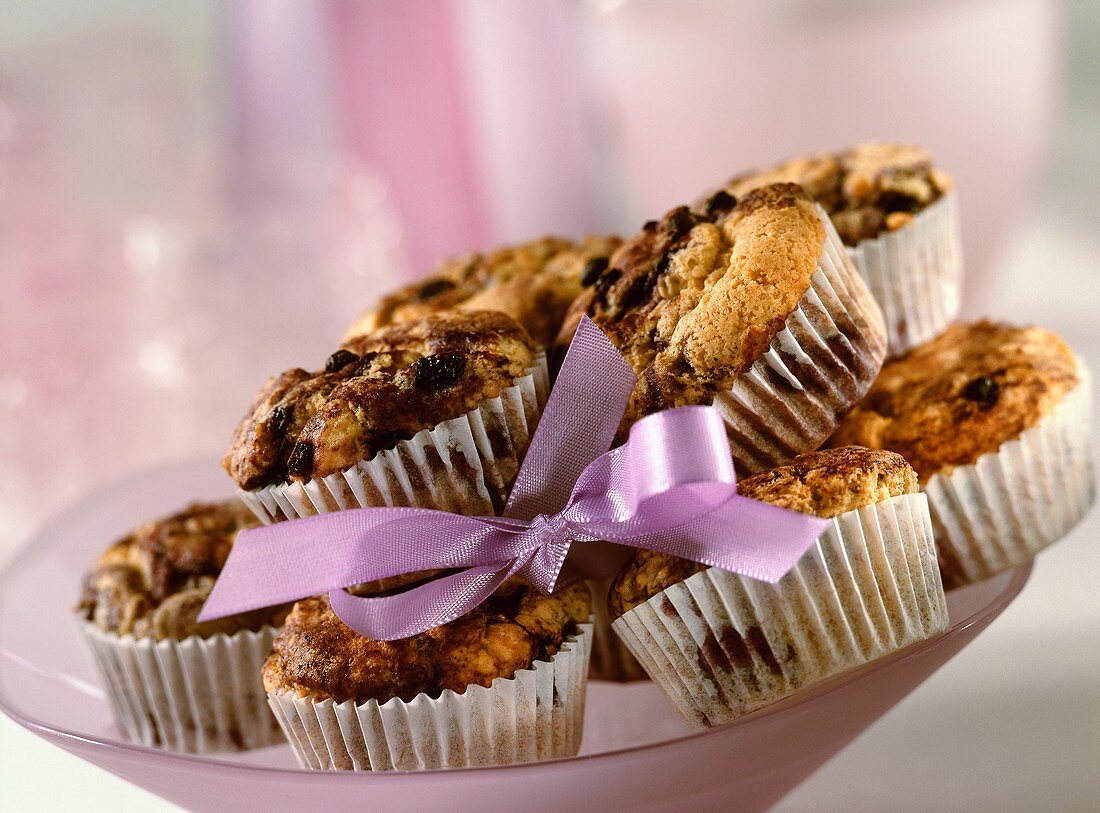 Blueberry oat muffins