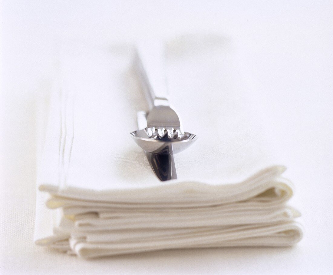 Cutlery on Napkins