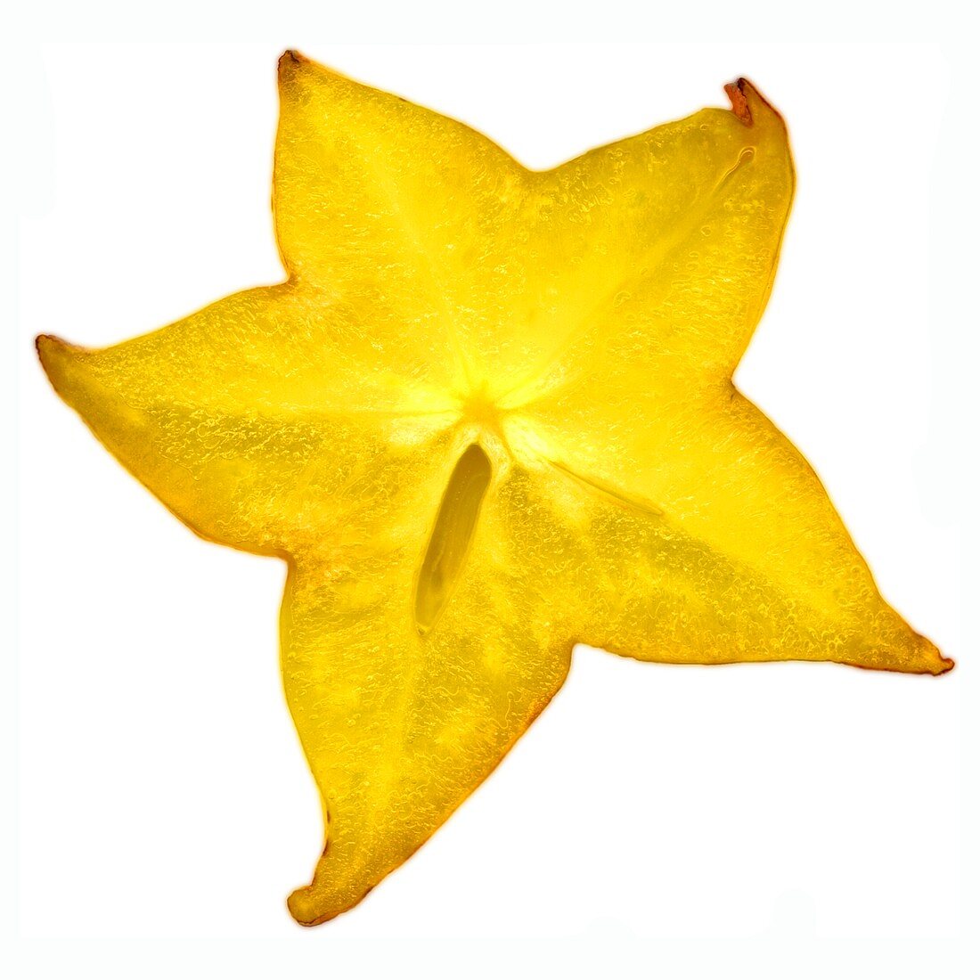 A slice of carambola