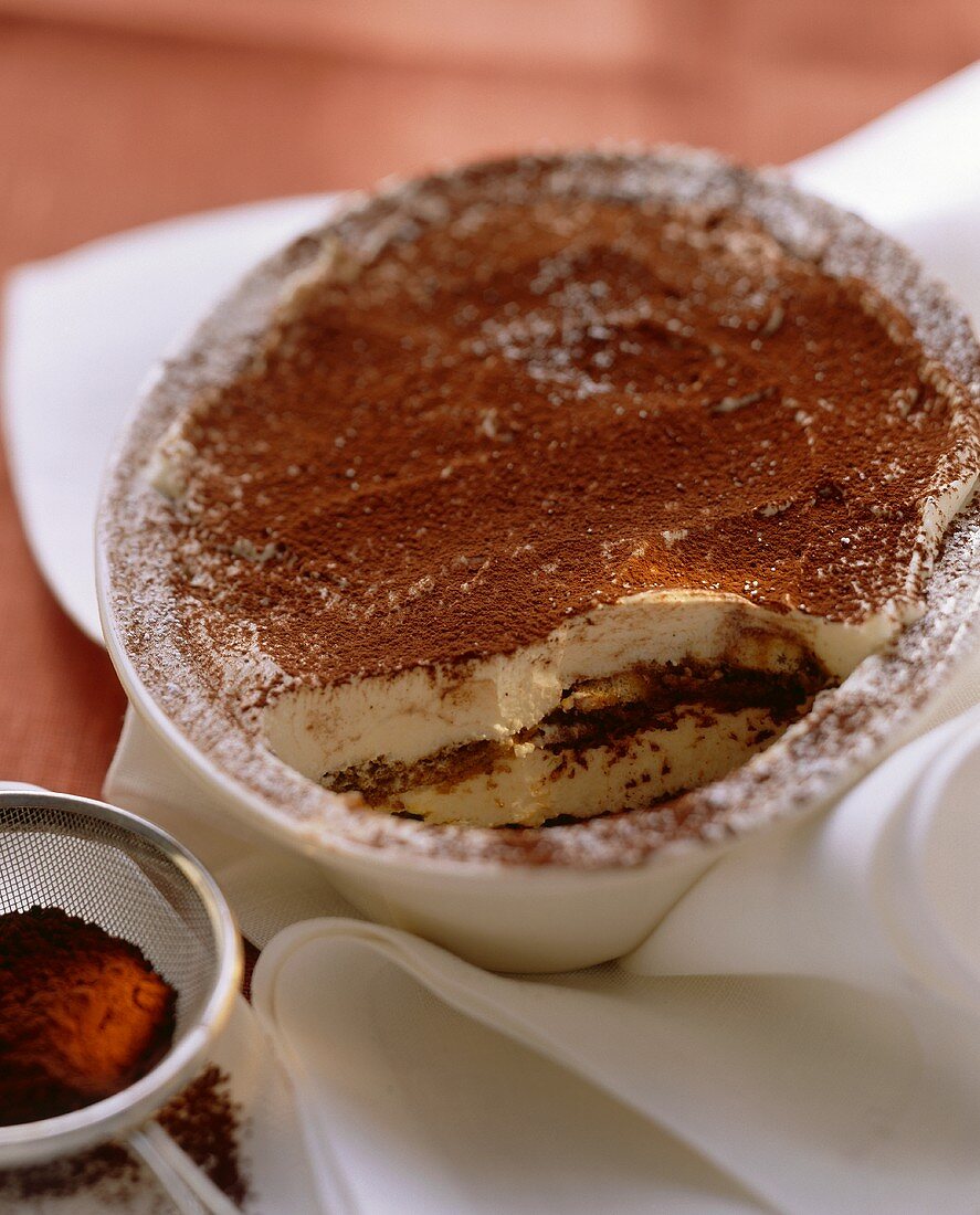 Tiramisù (layered mascarpone and coffee dessert)