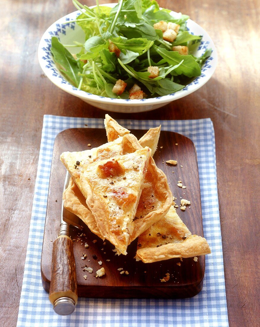 Käse-Speck-Kuchen nach Waadtländer Art (Schweiz)