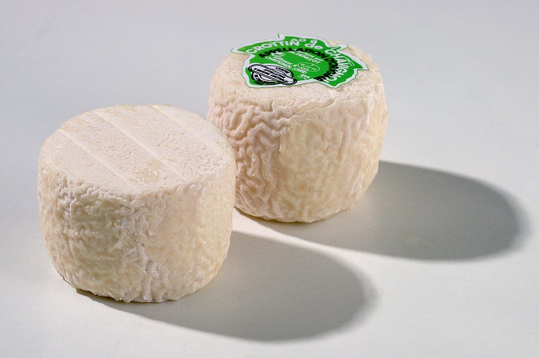 Crottin de chavignol (French goat's cheese from Chavignol)