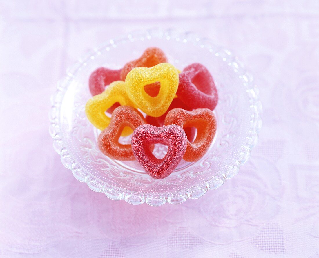 Jelly hearts (sweets)