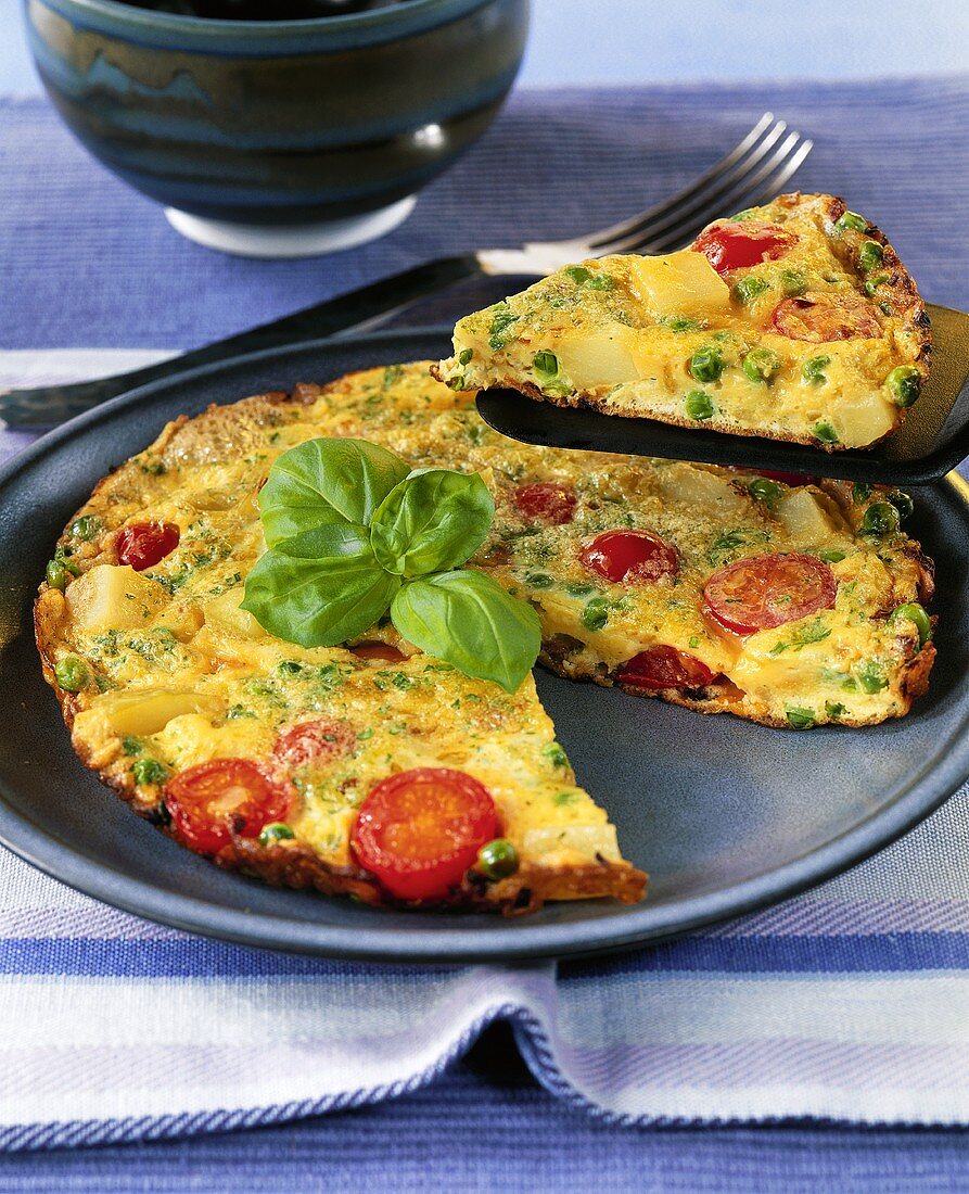 Tortilla with vegetables